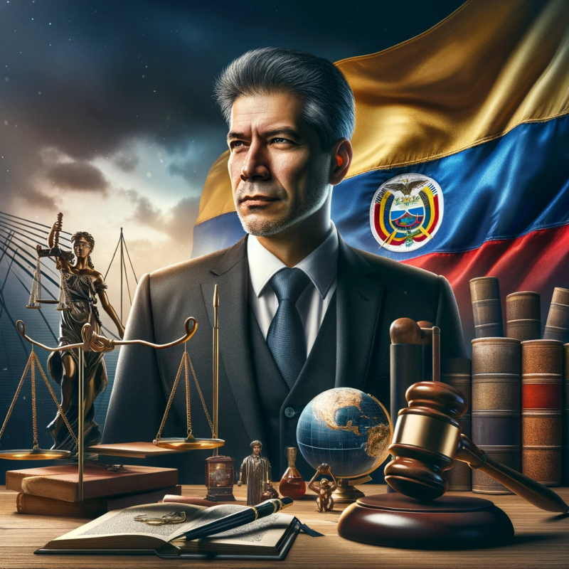 Imagen que representa un colombiano especialista en estudios penales